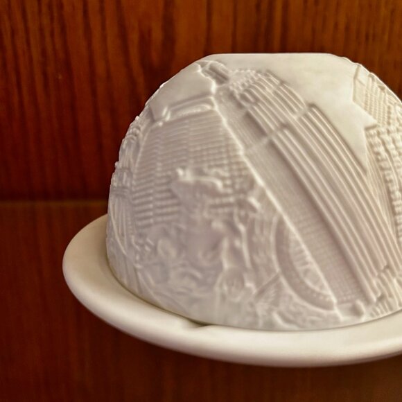 Bernardaud Limoges Porcelain Votive Candle Holder - Picture 3 of 3